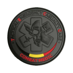 Patch pvc combat medic tecc tactical emergency casualty care personnalisé